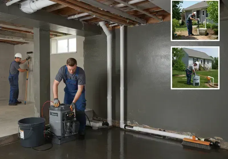 Basement Waterproofing and Flood Prevention process in High Ridge, MO